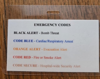 Hospital Emergency Codes