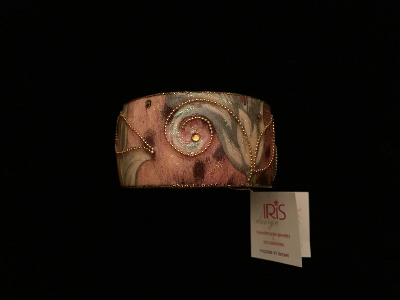 One of a kind Iris Braunstein Bangle Bracelet