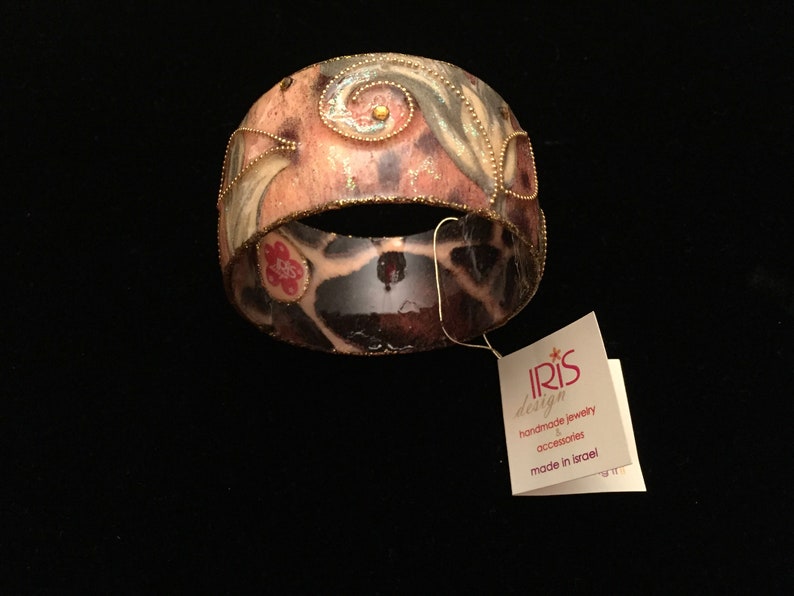 One of a kind Iris Braunstein Bangle Bracelet