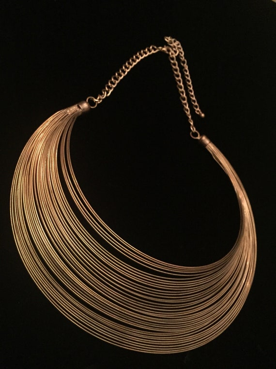 Golden Hour Crescent Necklace/Collar - image 2