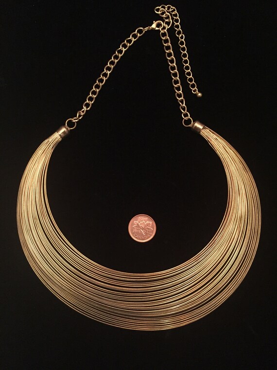Golden Hour Crescent Necklace/Collar - image 3