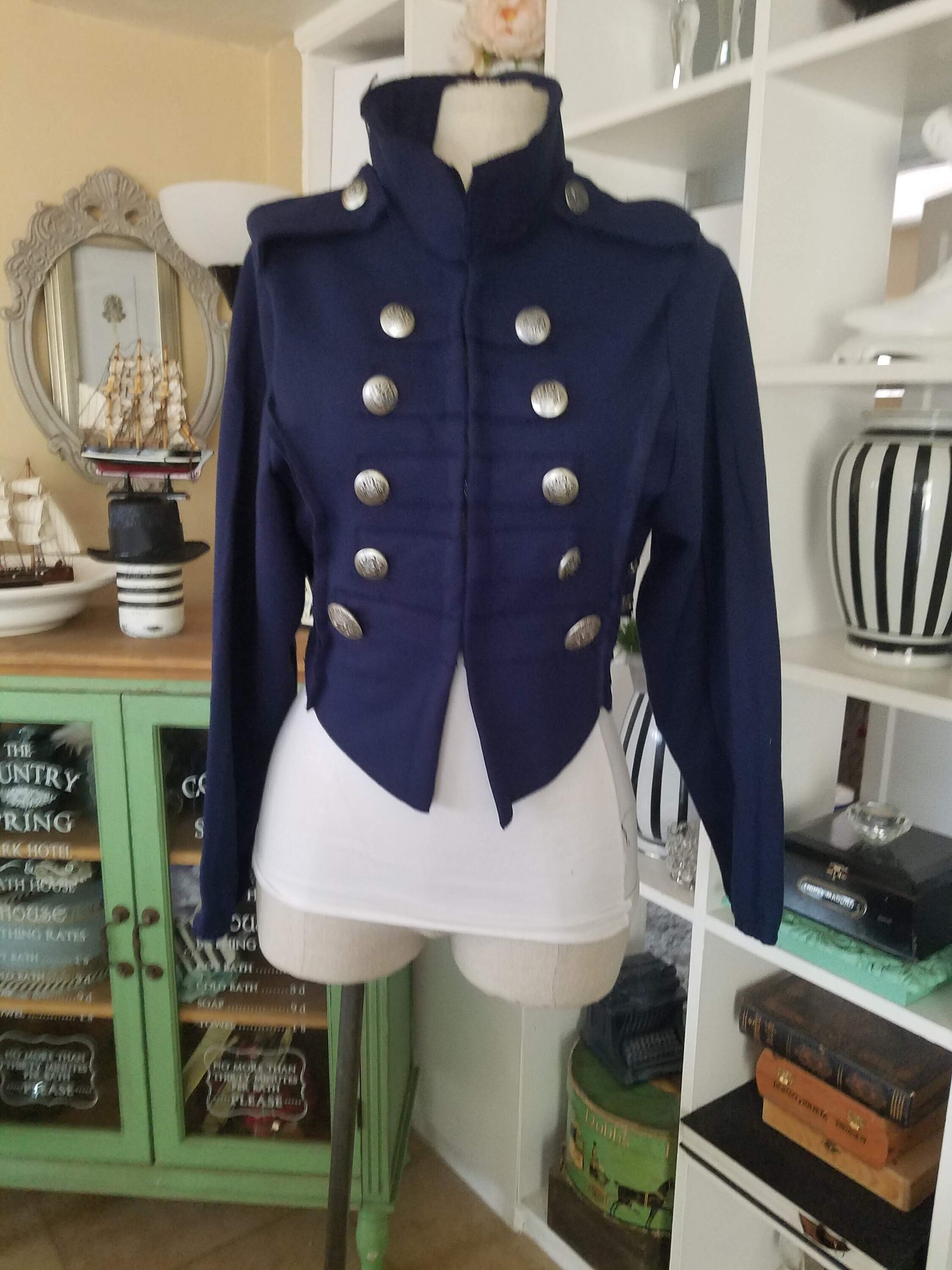 Woman's Fleece Military Jacket - Etsy 