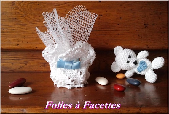 Battesimo, matrimonio, comunione: borsette all'uncinetto, borsa