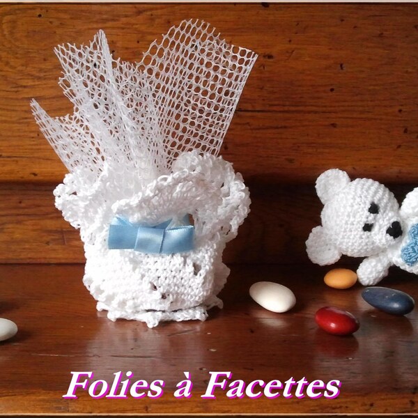 Mkishine Lot 40 Sachets Arbre De Vie + Pendentifs – Dragées Mariage, Baptême, Communion, Naissance – Organza & Porte-Clés