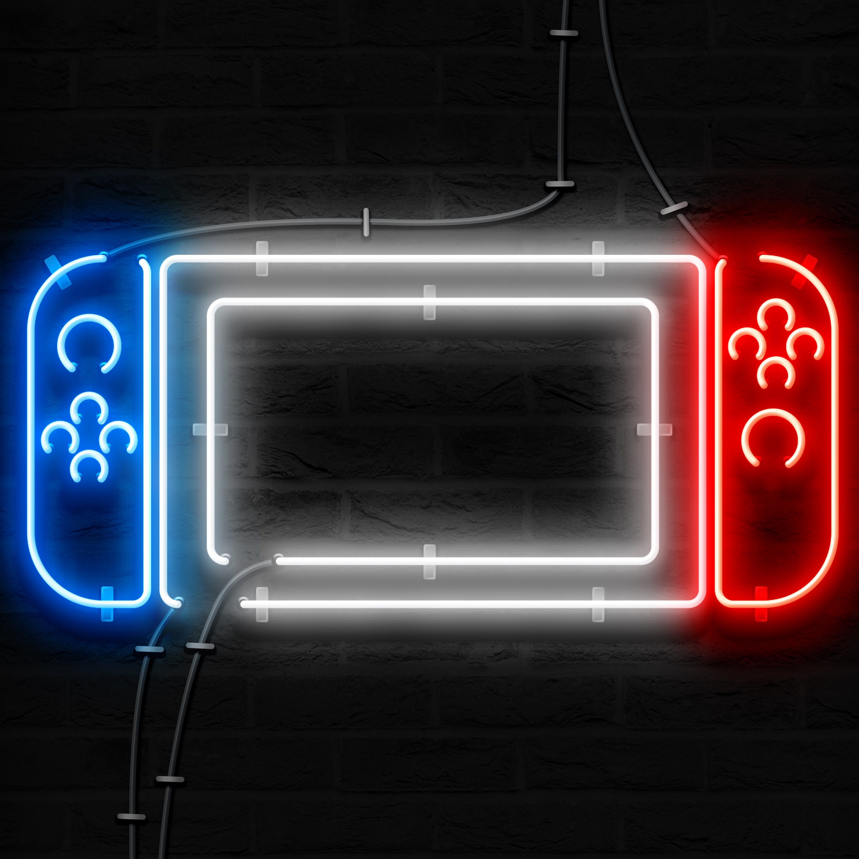 Nintendo Switch Neon Sign Style Wall Art | Etsy