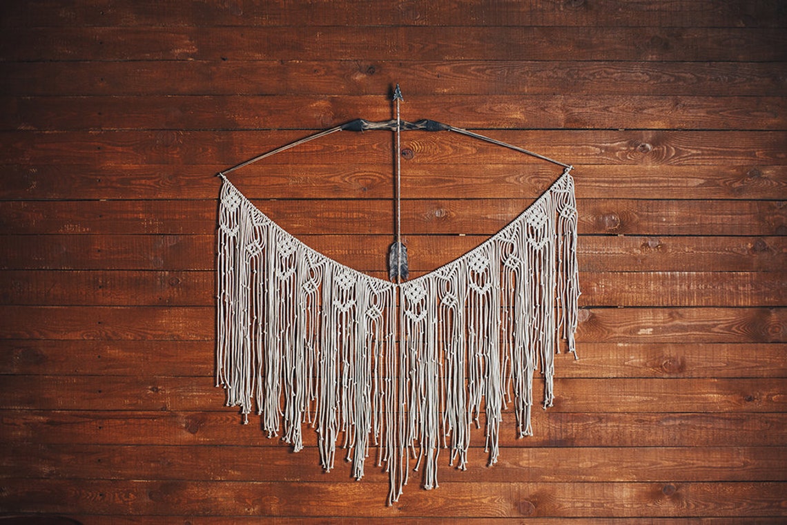 Woven wall art native american wall decor Etsy