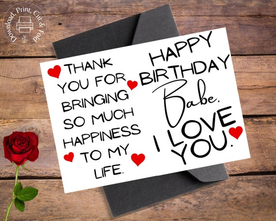 Happy birthday love store for him
