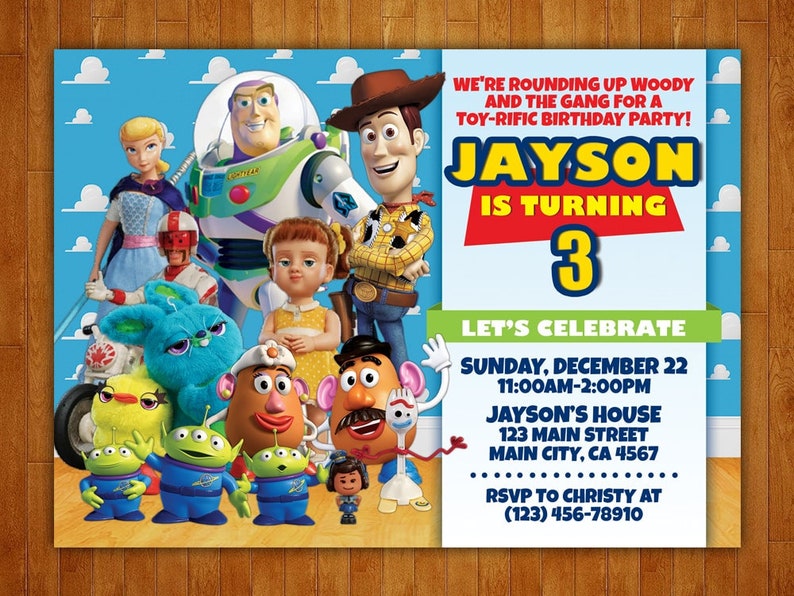 Toy Tale Birthday Invitation, Toy Tale Invitation, Toy Tale Get together, Toy Tale Printables, Toy Tale Customized, Free of charge 4x6 Thank By yourself Card graphic about Free Printable Toy Story Invitations known as Toy Tale Birthday Invitation, Toy Tale Invitation, Toy Tale Social gathering, Toy Tale Printables, Toy Tale Customized, No cost 4x6 Thank Yourself Card