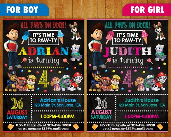 Paw Patrol Birthday Invitation, Paw Patrol Invitation, Paw Patrol Celebration, Paw Patrol Printables, Paw Patrol Custom-made, Paw Patrol Personalized picture about Paw Patrol Invitations Printable called Paw Patrol Birthday Invitation, Paw Patrol Invitation, Paw Patrol Get together, Paw Patrol Printables, Paw Patrol Custom made, Paw Patrol Custom made