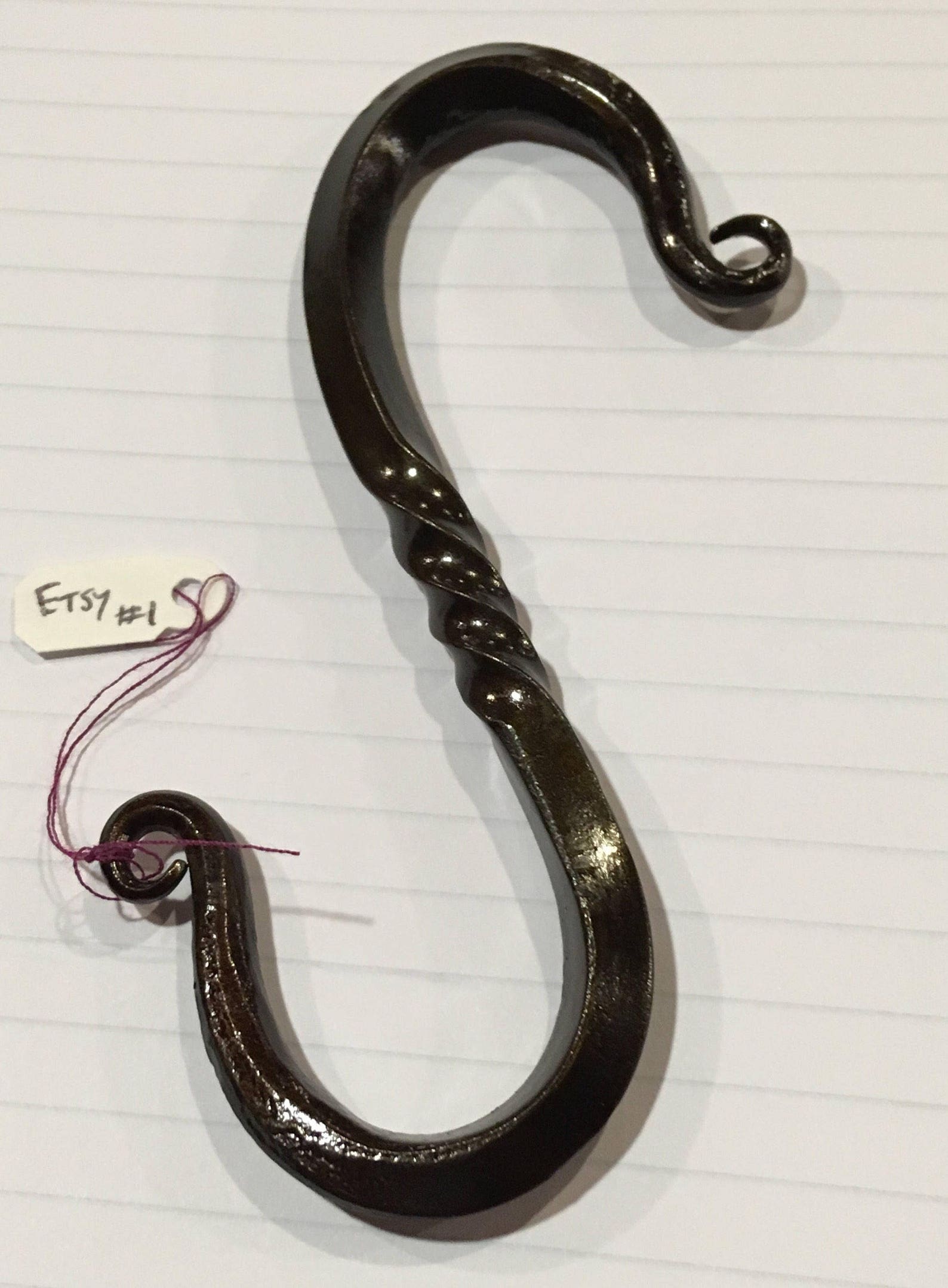 Blacksmith S Hook Etsy