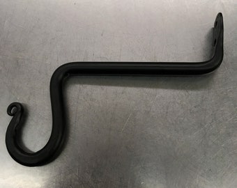 Gancho para plantas, 7", resistente, hecho por herrero