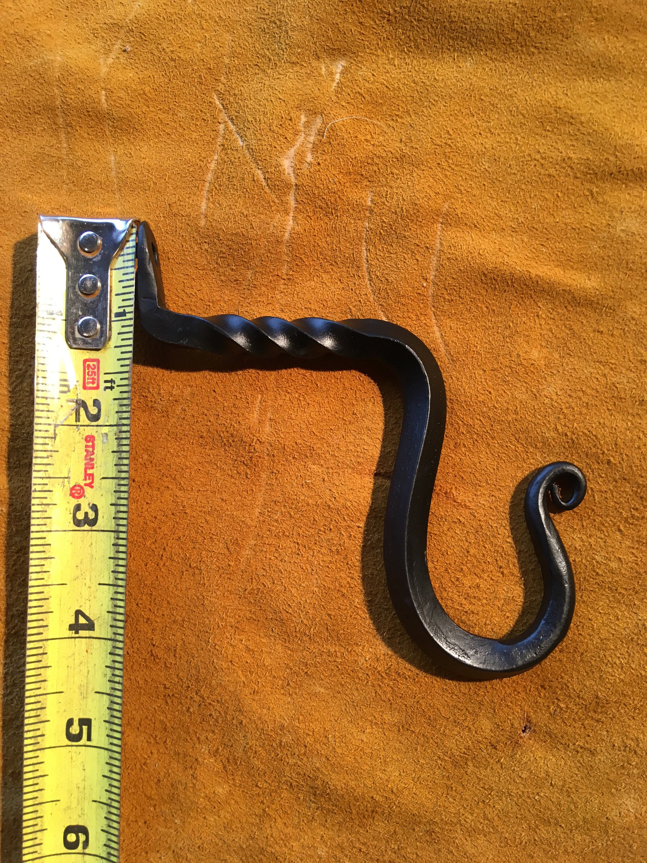 Wall Hook Plant Hook Dinner Bell Pot Hook Firepit Poker Etsy