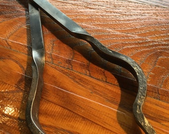 Pinzas para leña de 42", para chimenea, fogata y camping. Pinzas grandes y resistentes, ideal para regalar.