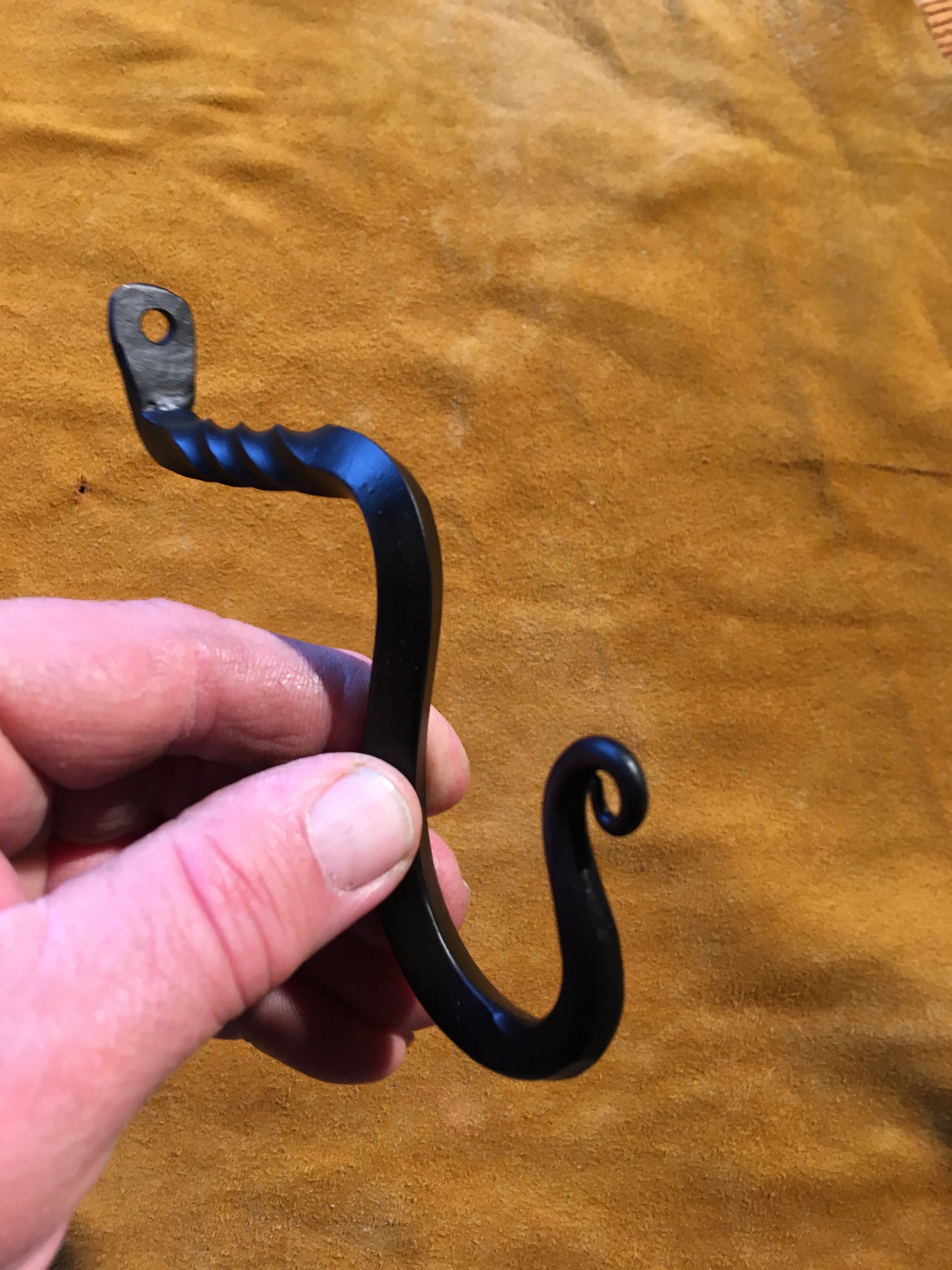 Wall Hook Plant Hook Dinner Bell Pot Hook Firepit Poker Etsy