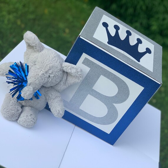 Royal Blue and Silver Baby Shower Centerpiece 10 Royal Baby