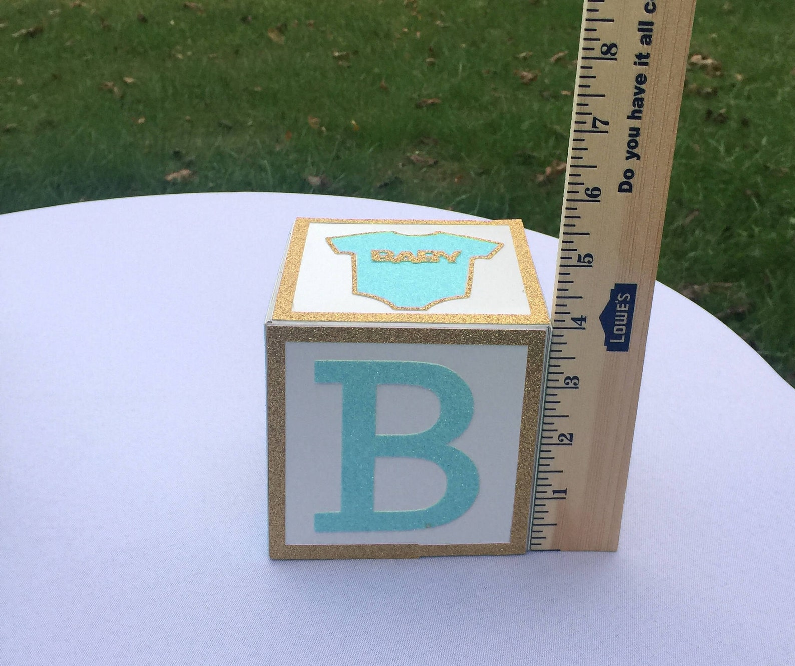 Mint Green and Gold Baby Shower Centerpiece Mint Green Etsy