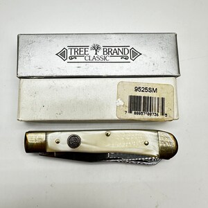 Tree Brand Boker 8388 3 Blade Stockman Folding Pocket Knife