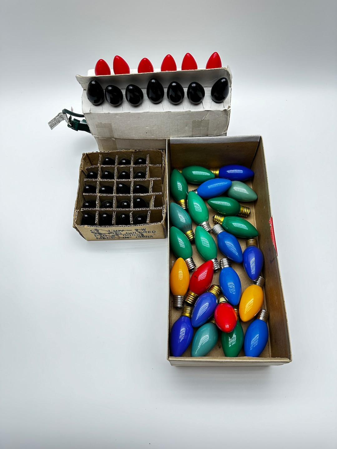 Variety of C7 C9 Replacement Christmas Light Bulbs C7 Light Set Etsy