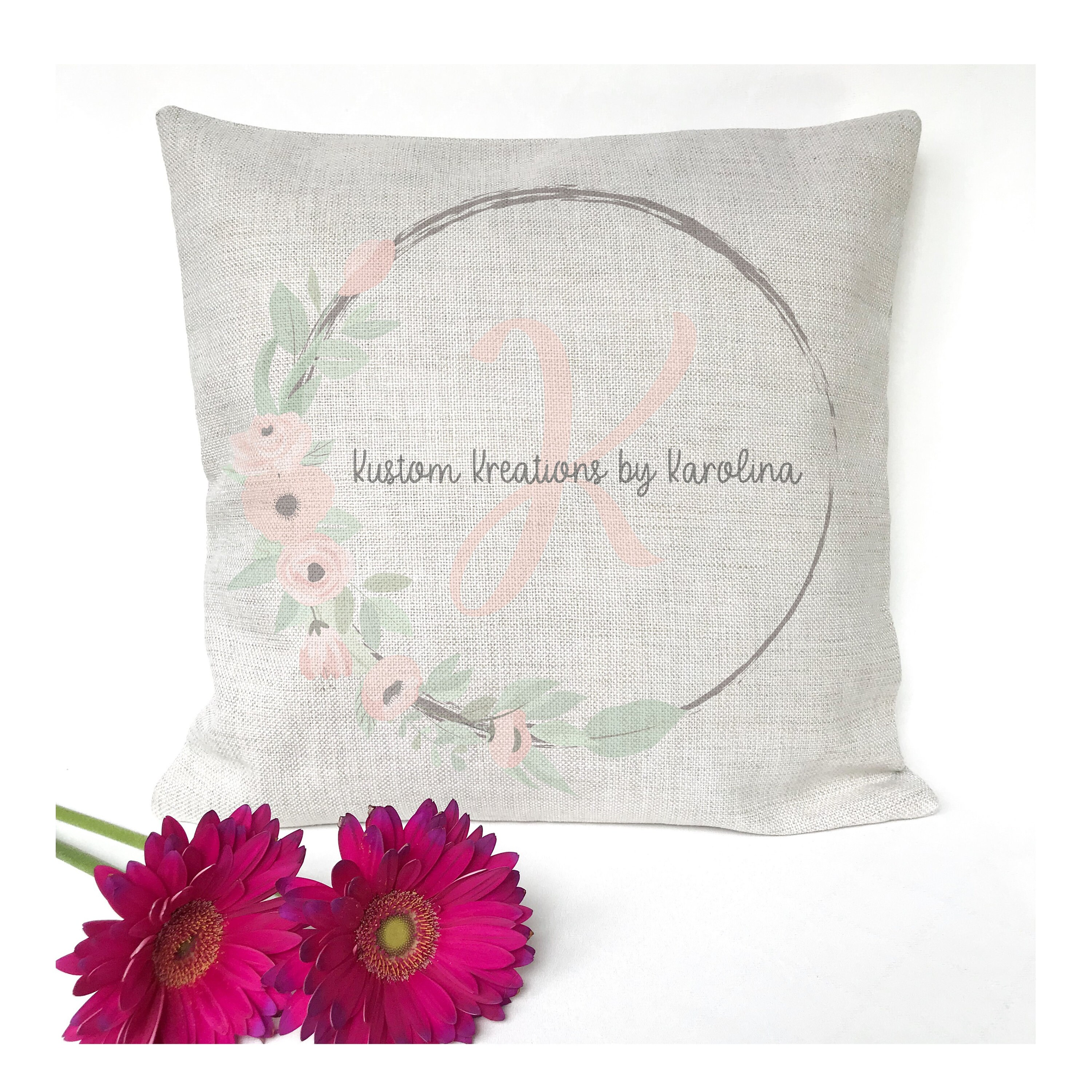 Linen Throw Pillow Mockup JPG Etsy España