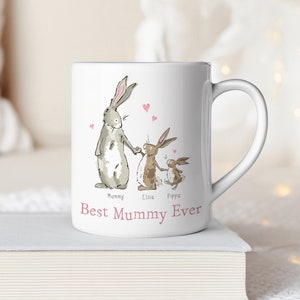 Mummy Bunny Personalised Mug Gift