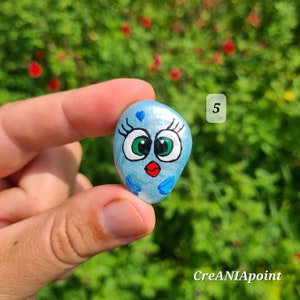 Cute Bird Painting, Magnets Fridge, Funny Magnets, Mini Painting, Small