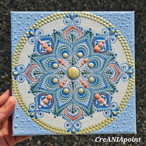 Original mandala, Dot mandala, Mandala artwork, Dot painting, Mandala painting, Dotted mandala, Dot artwork, Dot art mandala, Mandala design