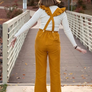 PDF Sewing Pattern - Overalls - Trousers - Vintage Workwear - Beginner - Size Inclusive - Jordan Overalls