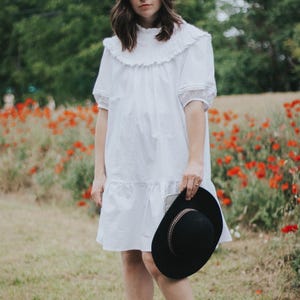 PDF Sewing Pattern - Dress Pattern - Circular Yoke - Smocking - Ruffles - Size Inclusive - Raida Dress