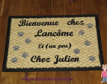 Paillasson Chat Etsy Paillasson Chat Etsy