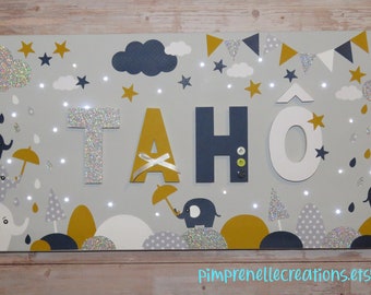 Tableau Pour Chambre Filled Etsy
