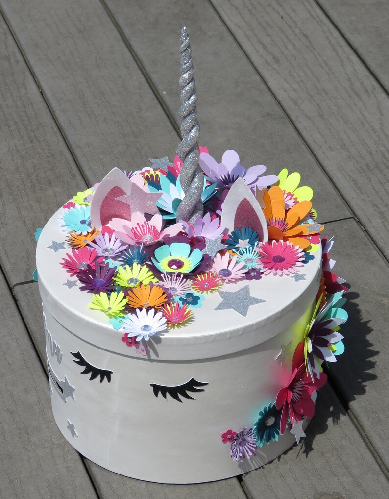 Large Unicorn And Large Golden Book Urn Set Unicorn Baptism Etsy