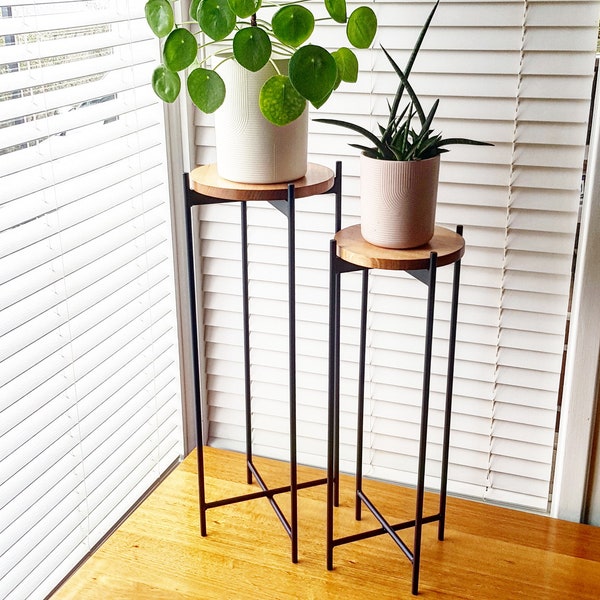 MAX with SHELF - Plant stand, Metal Plant Stand, Pot Plant Stand, Speaker Stand