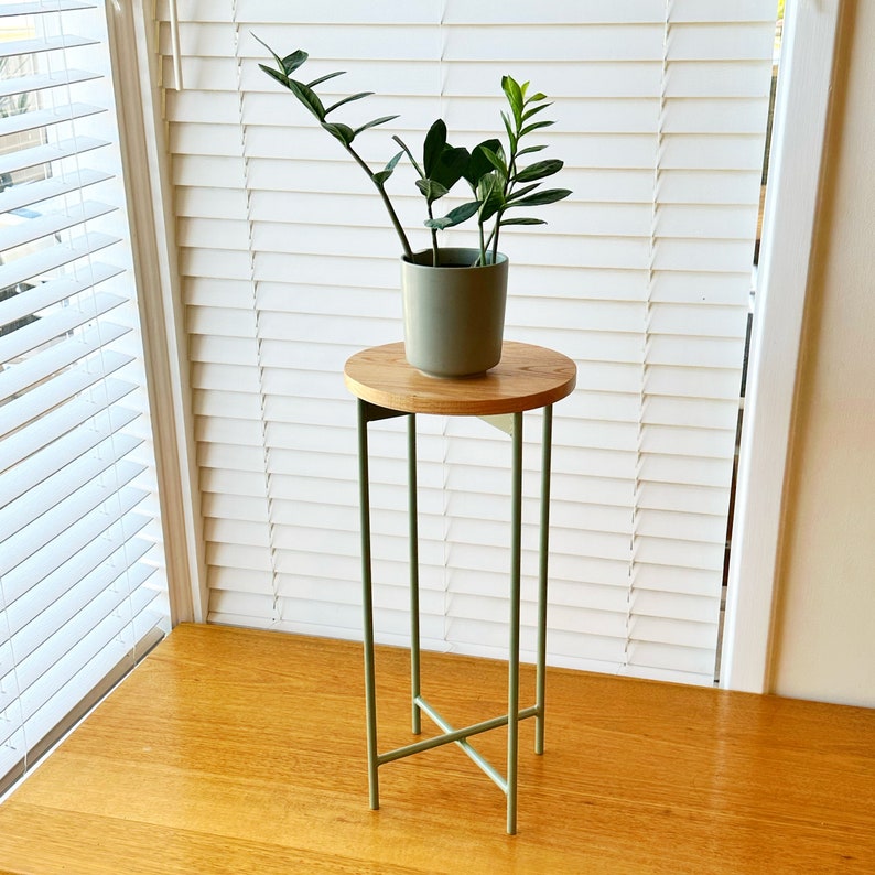 MAD MAX Side Table, Plant stand, Metal Plant Stand, Pot Plant Stand, Speaker Stand image 1