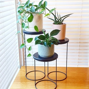 LITTLE MARLEY -  Plant Stand, Pot Plant Stand, Metal Plant Stand, Home Decor, Pot Plant Stand