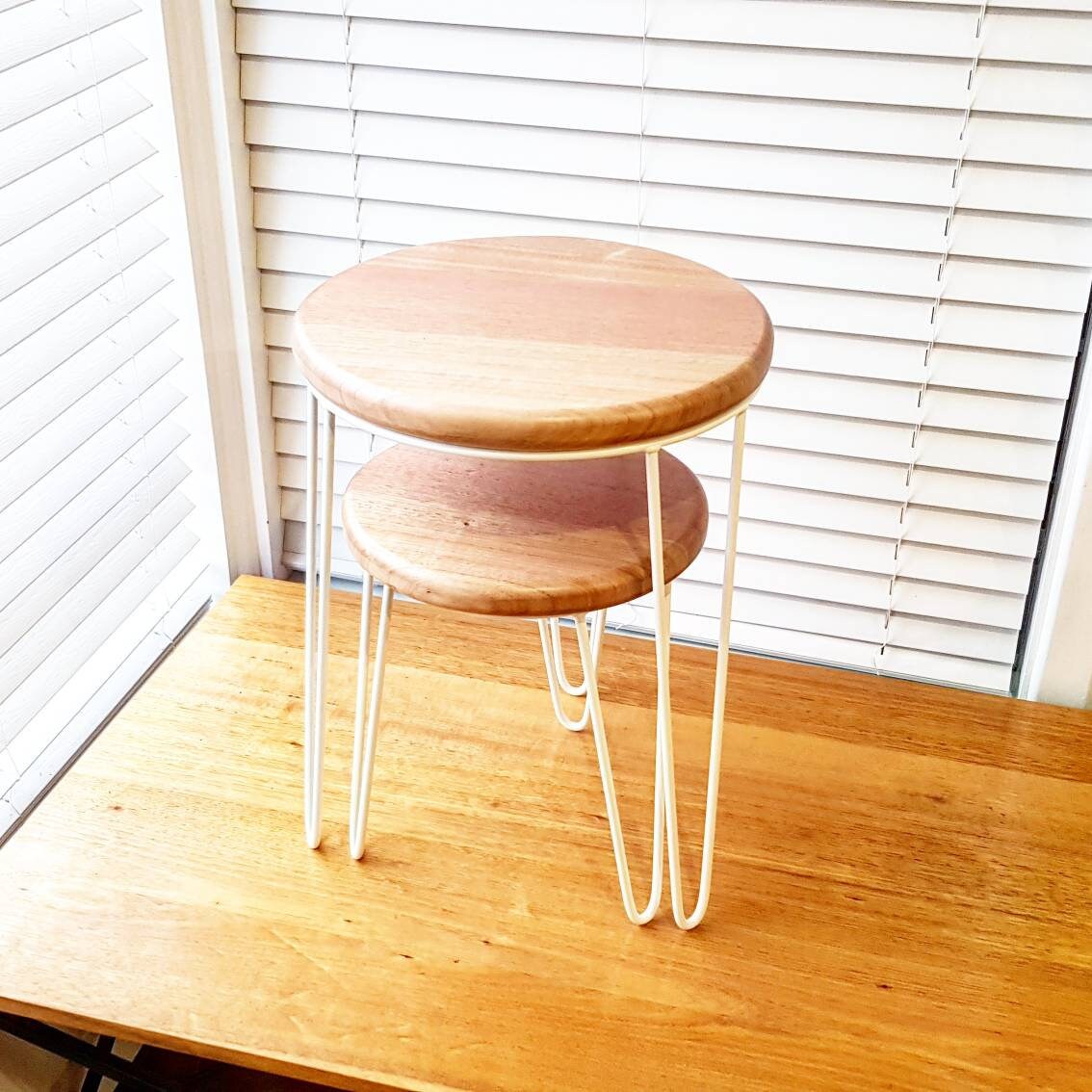 OLLIE'S NEST Nested Tables Side Table Coffee Table Etsy Australia