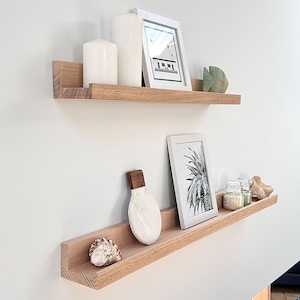 MAI BOOK SHELF - Display shelf, photo ledge, wooden shelf, book ledge,