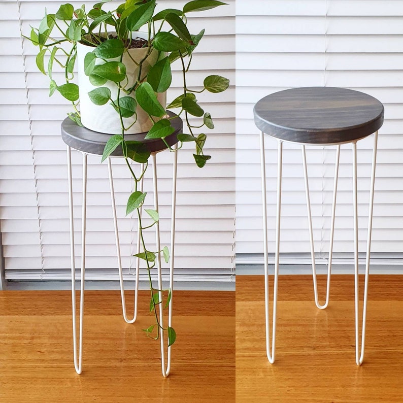 HARPER Hairpin Leg Plant Stand Metal Plant Stand Plant Etsy