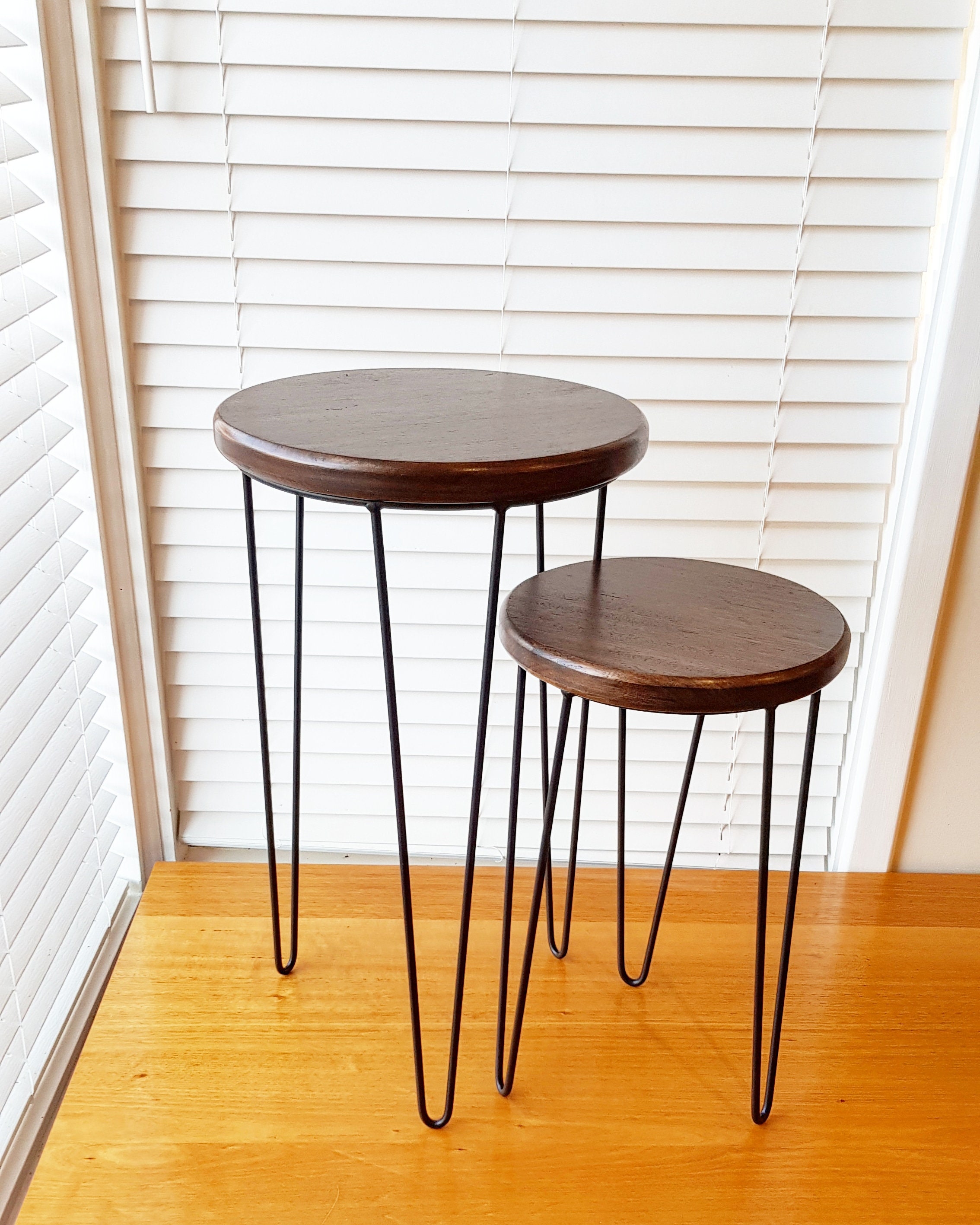 OLLIE'S NEST Nested Tables Side Table Coffee Table Etsy