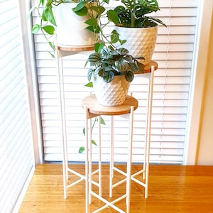 MAX with SHELF - Plant stand, Metal Plant Stand, Pot Plant Stand, Speaker Stand