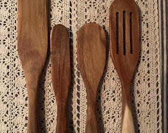 Spurtle: Wall Hanger Friendly Spurtle 4 Peace set