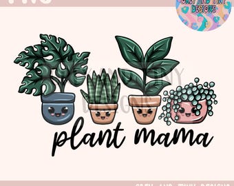 PLANTA MAMA PNG, planta de interior svg, adicta a las plantas, solo una planta más, svg, archivo png, descarga digital