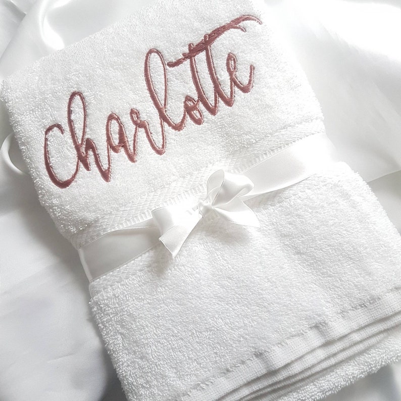 Personalised Towel Hand Towel Size Custom Name SHERIDAN Etsy Australia