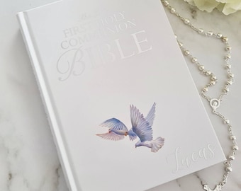 A Catholic Child's First Communion Bible - Personalised