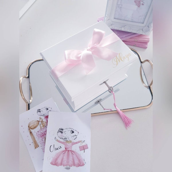 Personalised Musical Ballerina Jewellery Box