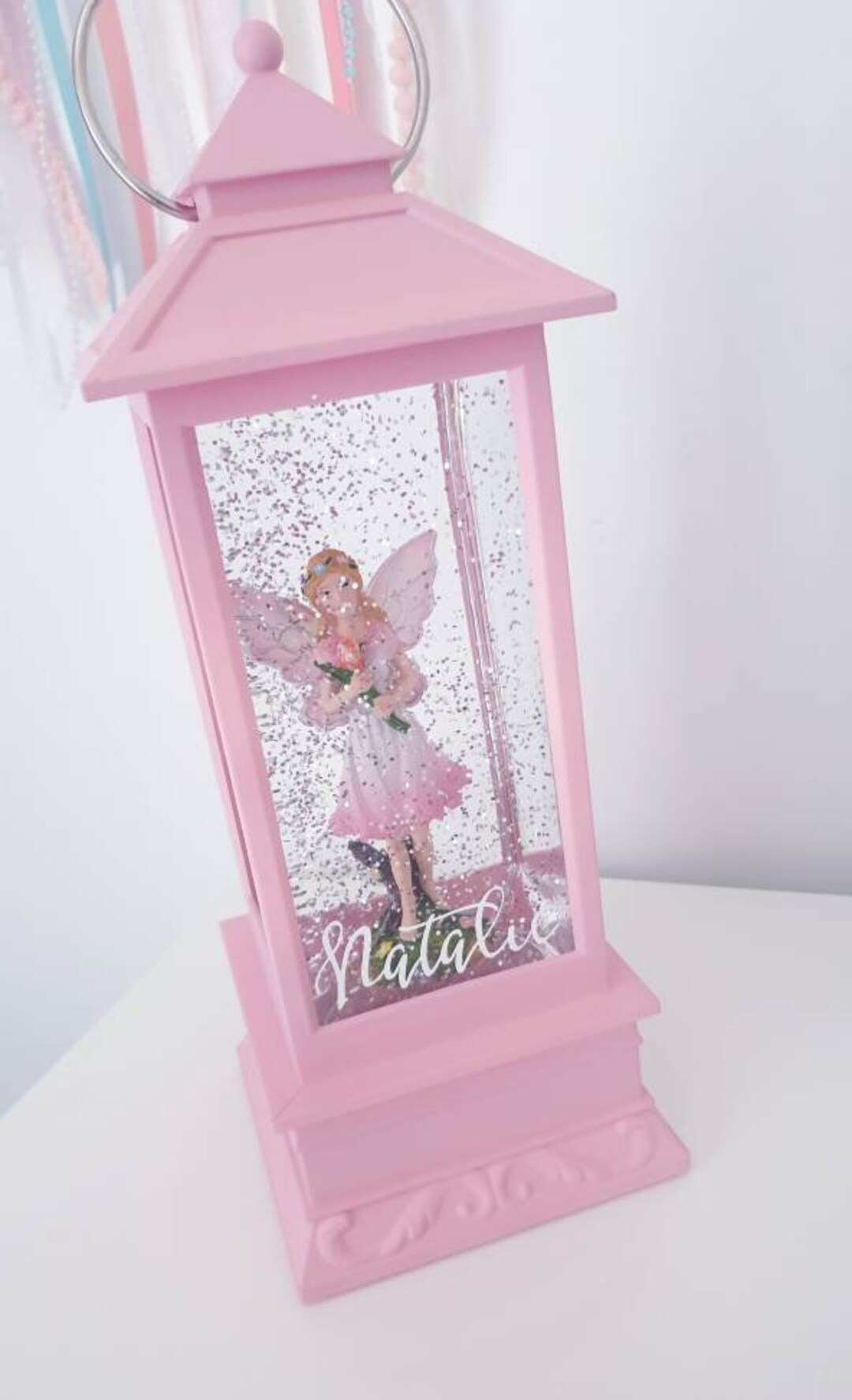 Pink lantern lights deals
