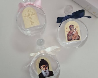 Holy Water Bottle, Oil Bottle, Bomboniere bottle
