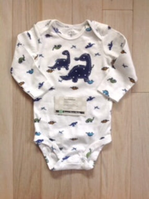 carters dinosaur onesie
