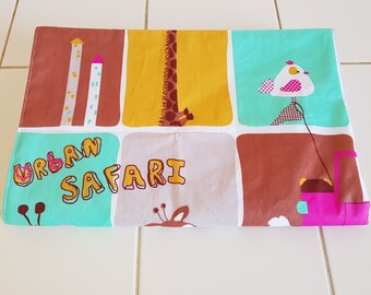 URBAN SAFARI baby blanket