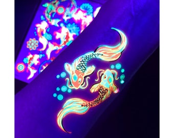 Glow in the Dark Tattoos: Guide to Black Light & UV Ink