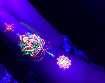 Potterland - Tatouage fluorescent Lumos✨